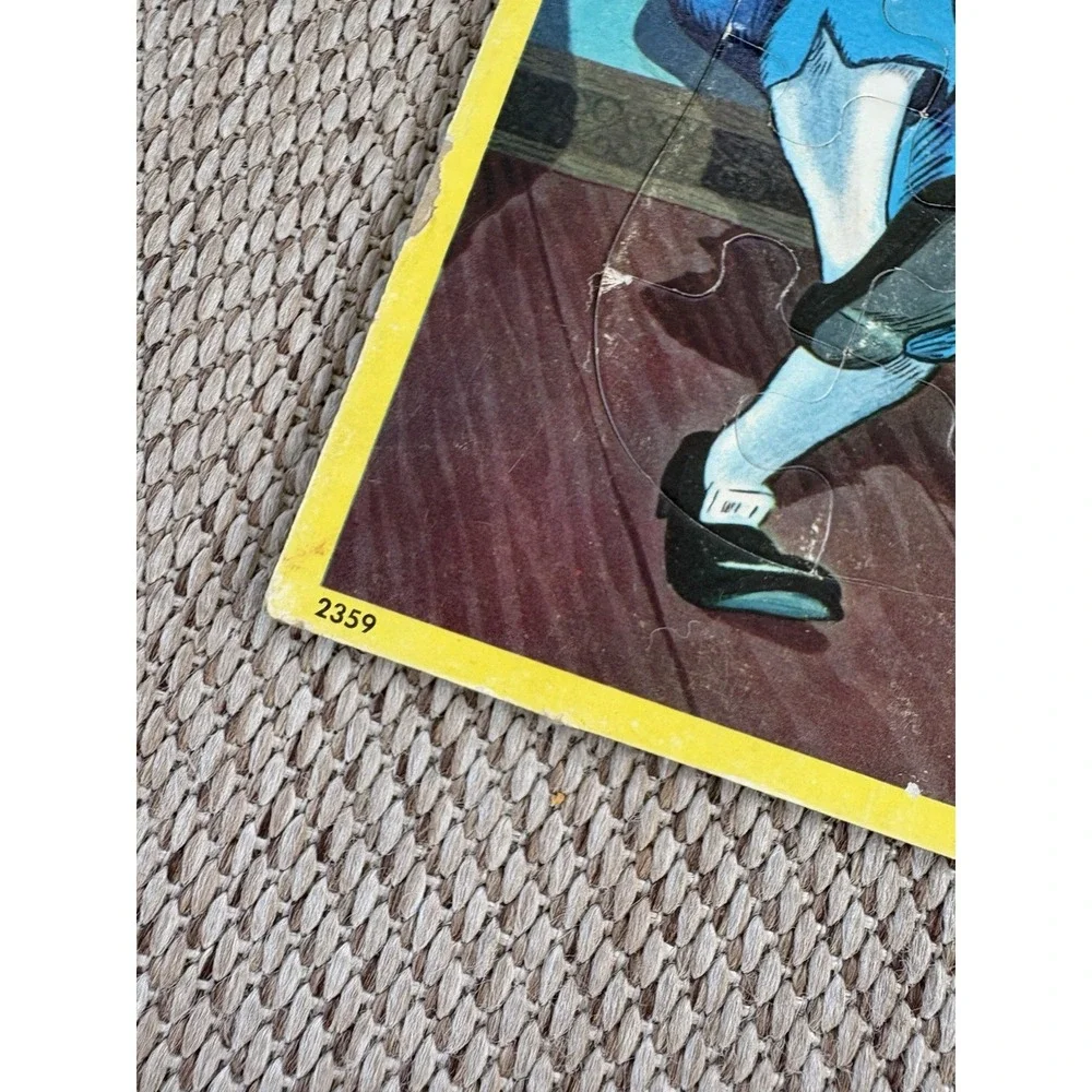 Vintage Disney Pinocchio Jaymar Inlaid Tray Puzzle
